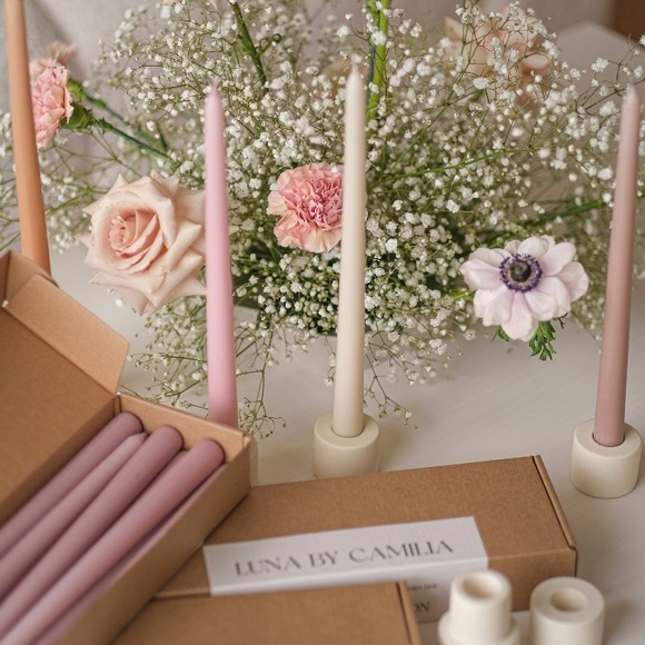 6 12” taper candles. - Picture 3 of 3